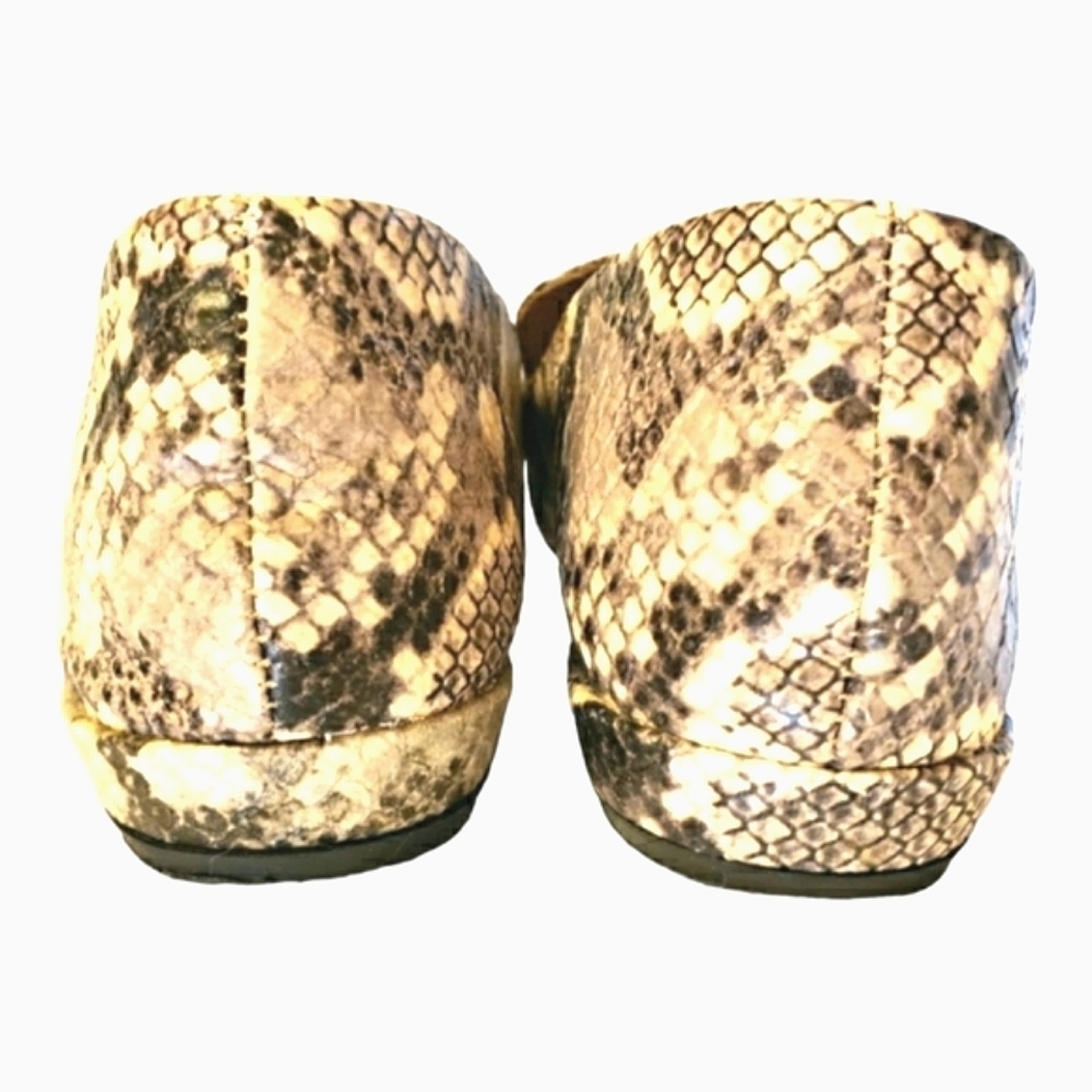 Steve Madden Hollie Loafer Pointed Toe Snake Embo… - image 3